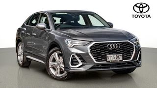 2023  Audi Q3 35 TFSI S line SUV (Daytona Grey Pearl) Used Car Thumbnail